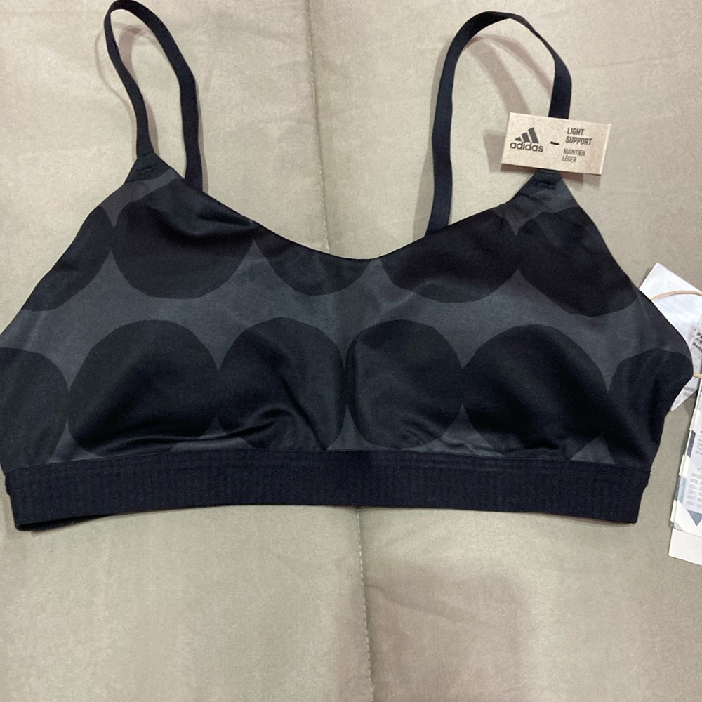 ADIDAS
Women Sports Lightly Padded Bra (Black, Grey) - Picture 6 of 9